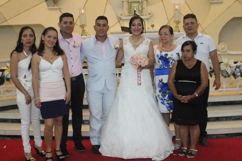Ingrid Karina Ferreira, Andrés Vargas, Jhon Ferreira, Gina Ferreira, Lorena Reyes, Cristian Reyes, María del Carmen Ferreira